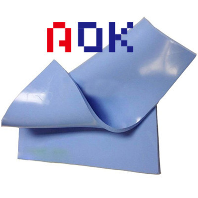 Dikte 0,5 van Thermisch Stootkussen Materieel mm Silicone 8 de Blauwe Kleur van W/m.K